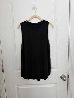 CRZ YOGA Classic Black Tank Top